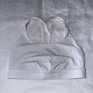 Lululemon Athletica White Sports Bra